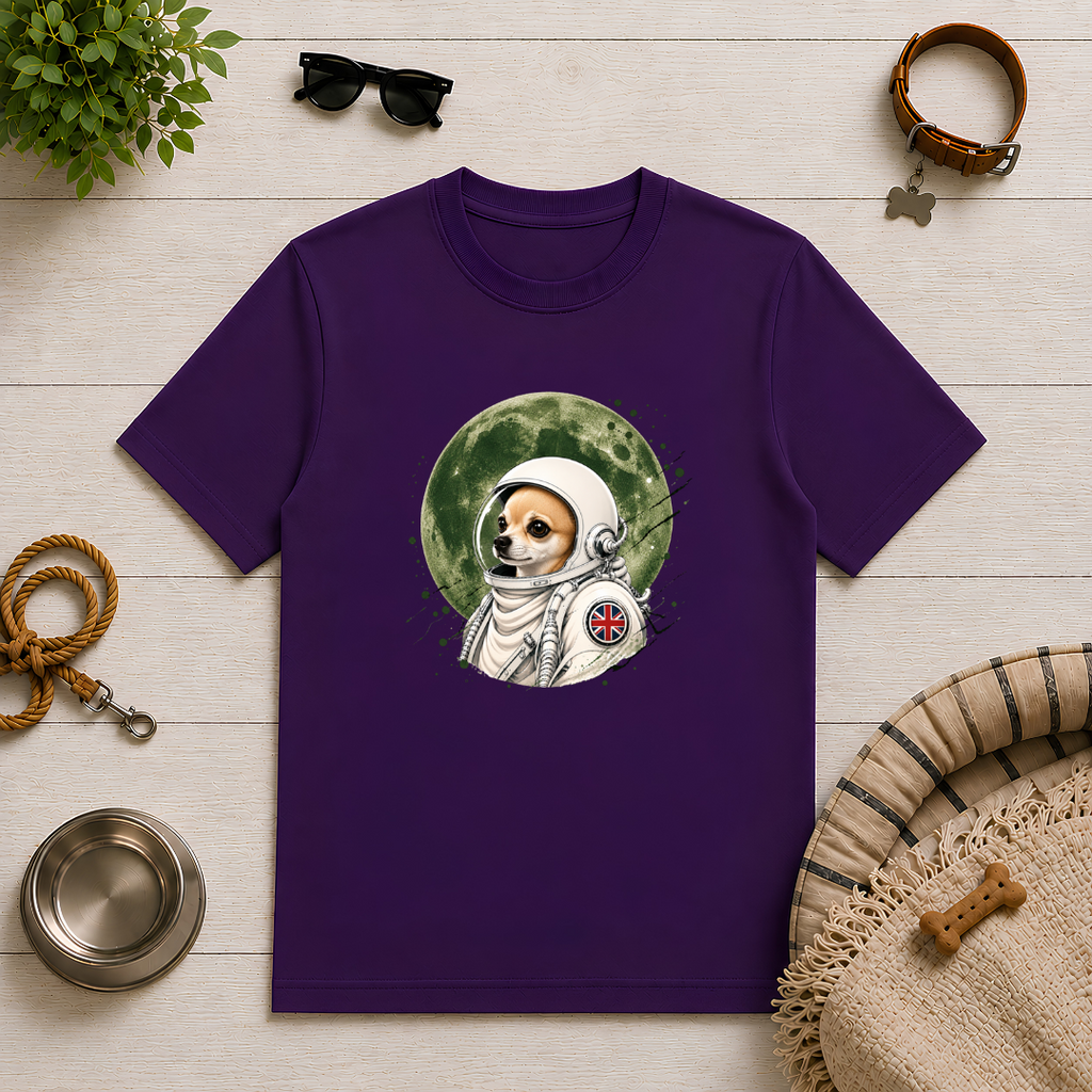 One Small Step for Dogkind – Chihuahua Astronaut T-Shirt