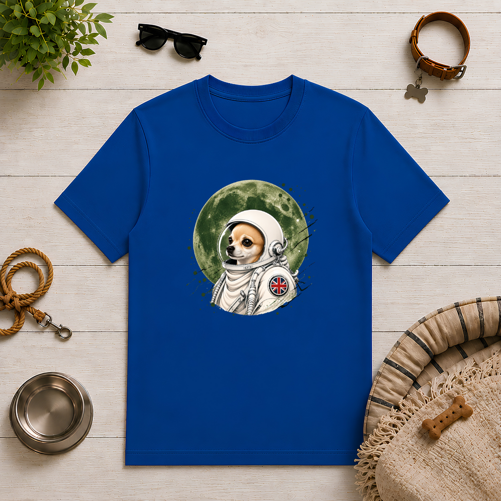 One Small Step for Dogkind – Chihuahua Astronaut T-Shirt