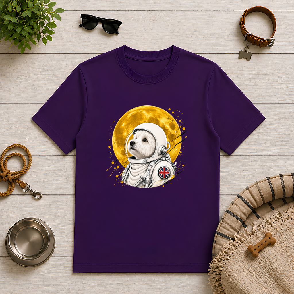 One Small Step for Dogkind – West Highland Terrier Astronaut T-Shirt