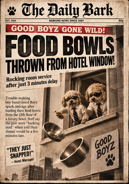 Good Boyz – Kickflips, Kibble & Hotel Chaos